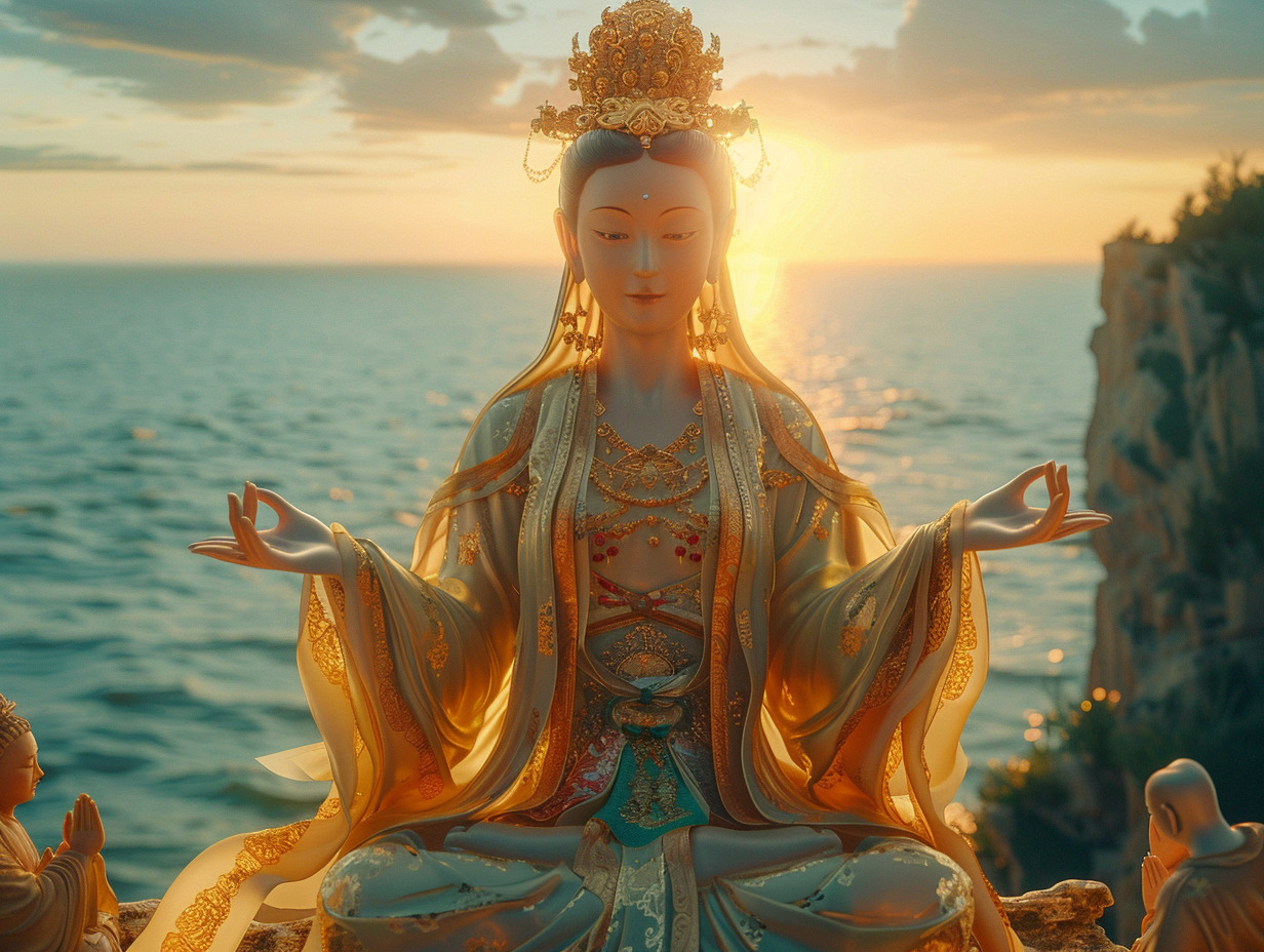 guanyin  déesse de la miséricorde : origines et culte en asie : déesse  asie